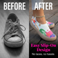 👟 LIMITED-TIME 50% OFF! ⚡ Lightweight Fashion Walking Shoes for Women – Breathable Knit, Flexible Sole, Slip-On Comfort ✨