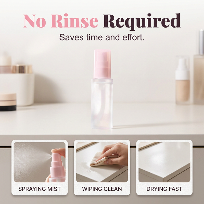Instant Makeup Brush Cleaner Spray
