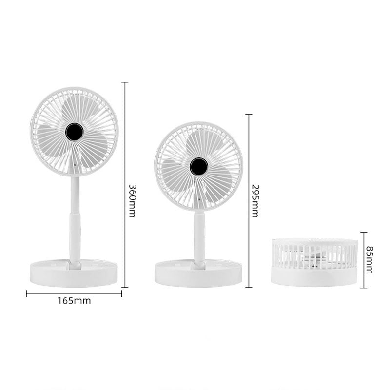 Foldable plug-in fan