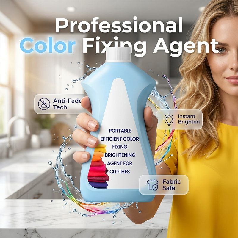 Portable Efficient Color Fixing ＆ Brightening Agent For Clothes