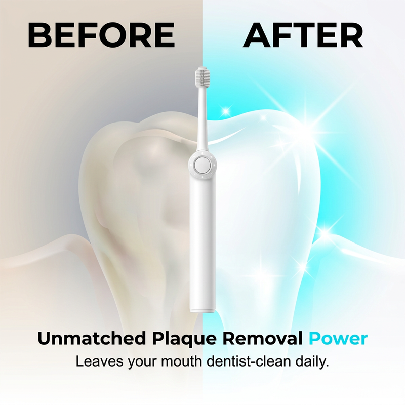 Rotary Electric Toothbrush for Deep Cleaning