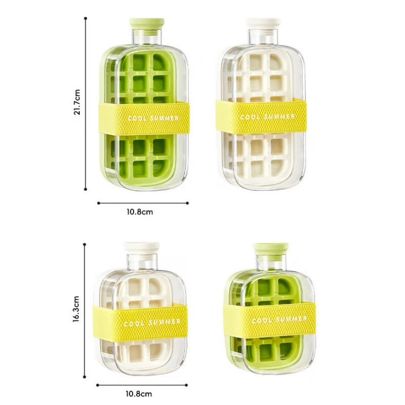 Press-To-Cold Ice Cube Mold&Kettle