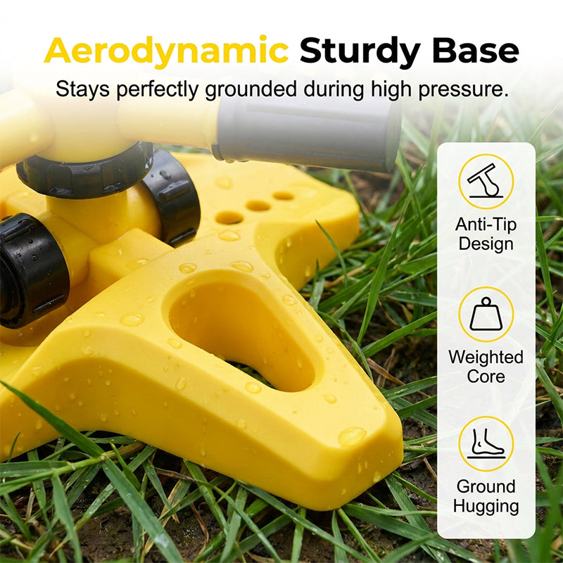 360-Degree Automatic Rotating Lawn Sprinkler