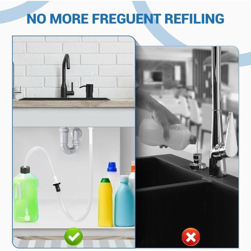 🧴 LIMITED-TIME 57% OFF! ✨ Sink Soap Dispenser Extension Tube Kit – Connects to Bulk Containers, Smooth Pump, Universal Fit 🚰