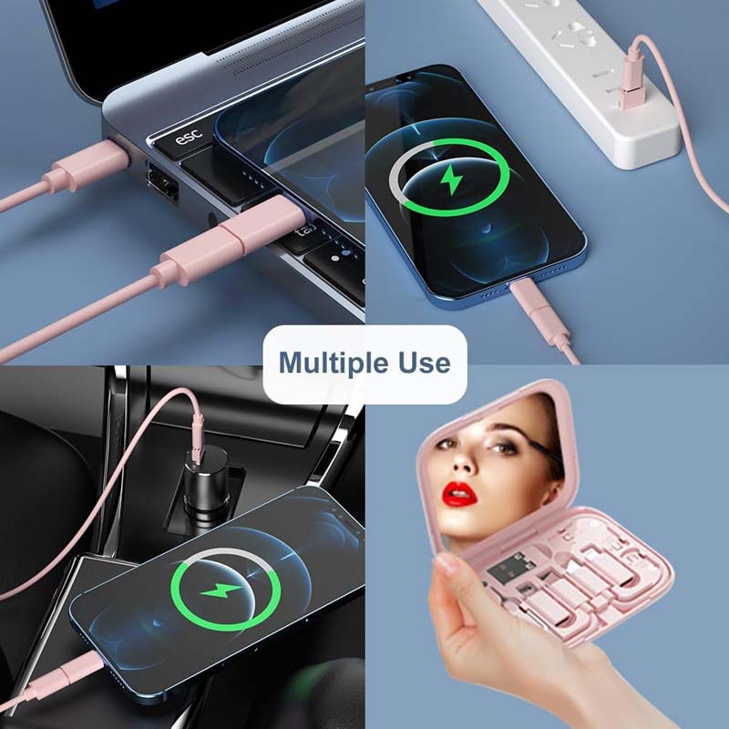 All-in-One USB-C Adapter Kit with Mirror
