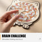 Adorable Cat-Shaped Wooden Jigsaw Puzzle