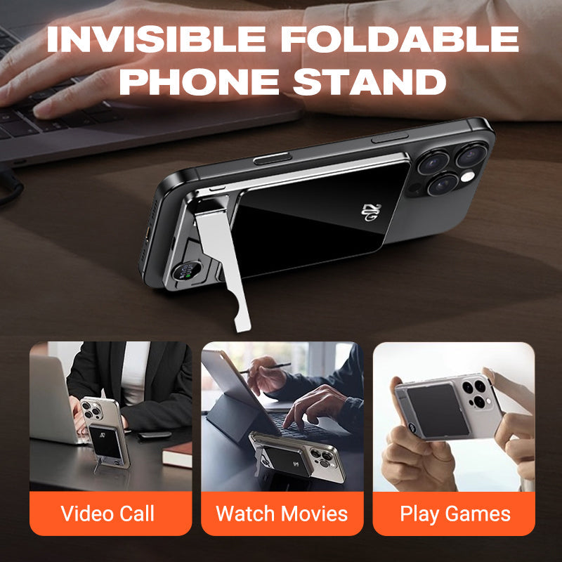 ⌛ Ultra Thin Magnetic Portable Charger with Stand