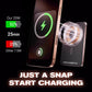 ⌛ Ultra Thin Magnetic Portable Charger with Stand