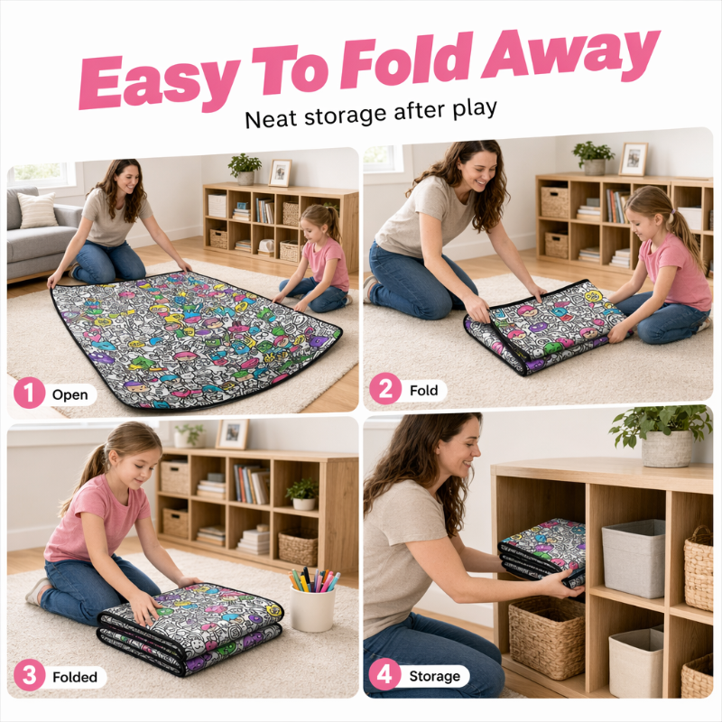 Family Bonding DIY Drawing Blanket