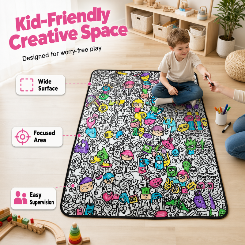 Family Bonding DIY Drawing Blanket