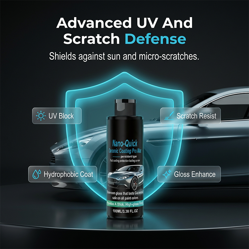 🔥50K+ SOLD! 🚗50% OFF! Nano Ceramic Spray – Deep Gloss & Water-Beading Protection, Spray & Wipe Easy Car Finishing Step 💧