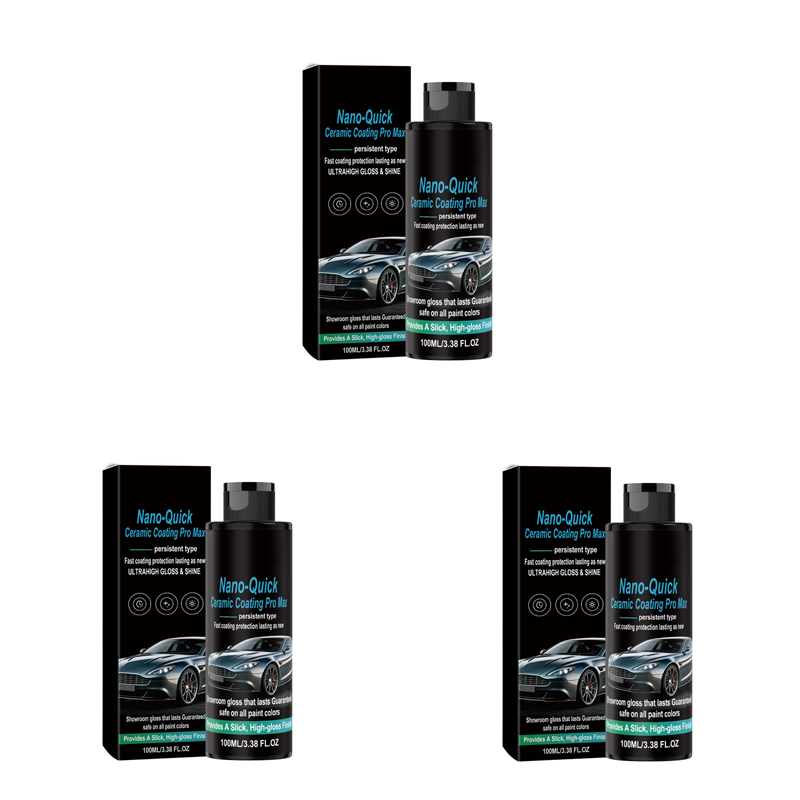 🔥50K+ SOLD! 🚗50% OFF! Nano Ceramic Spray – Deep Gloss & Water-Beading Protection, Spray & Wipe Easy Car Finishing Step 💧
