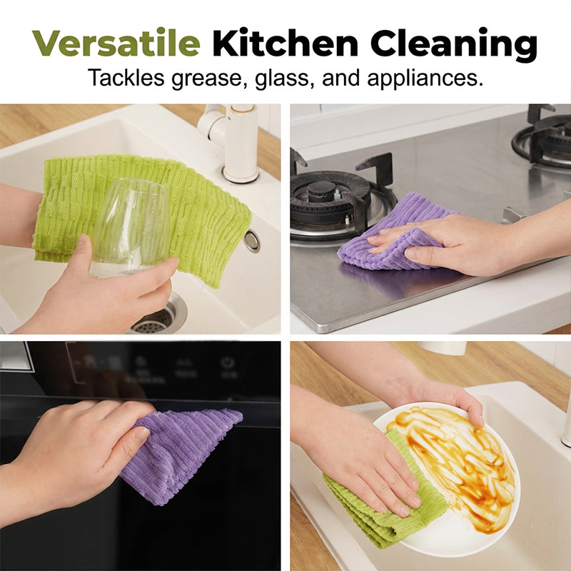 Tear-Off Cleaning Cloth Roll – Ultra-Absorbent & Lint-Free Sheets