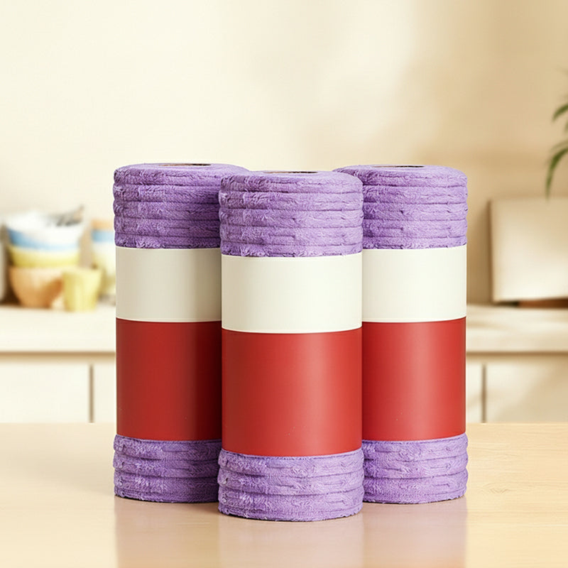 Tear-Off Cleaning Cloth Roll – Ultra-Absorbent & Lint-Free Sheets