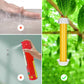 🟡 Dual-Shape & Weatherproof! Garden Sticky Trap – T-Flag & Ribbon, Bright Yellow for Whiteflies & Fungus Gnats ✨