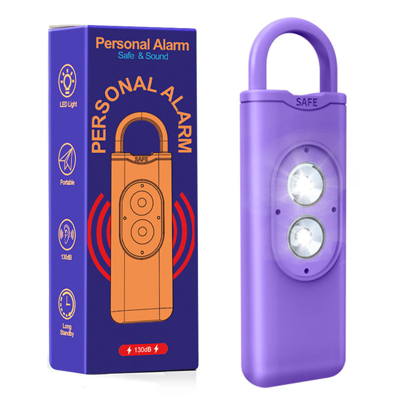 🔥Limited time 50% OFF🔥High Decibel Anti-Wolf Flashing Light Alarm Keychain