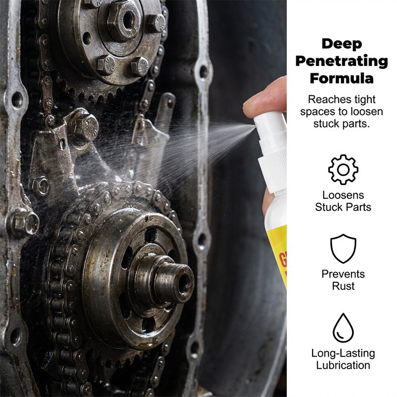 🥳2026 HOT SALE🥳💞50K+ SOLD!⚙️🦺57% OFF! Multi‑Purpose Rust Remover – Instant squeak fix, metal restorer. Lasting protection. 🚲✨