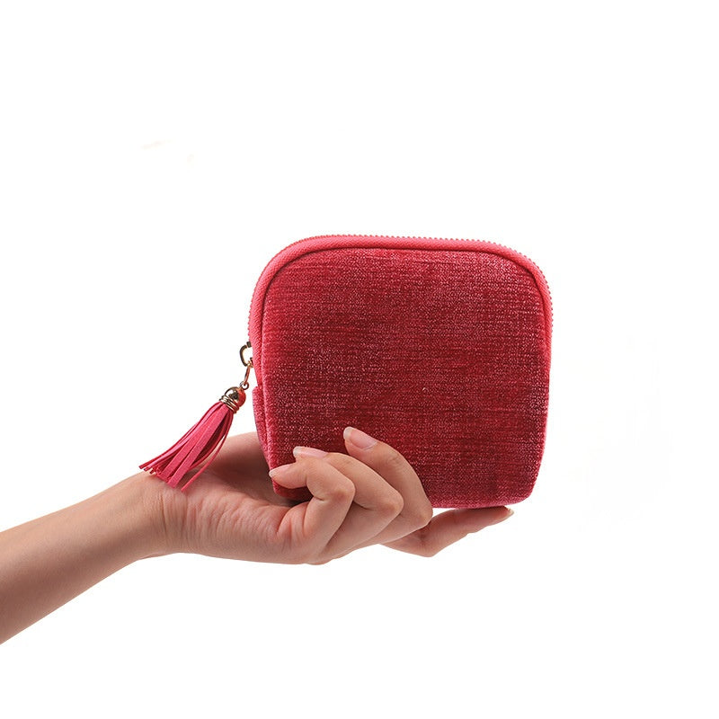 📢📢 50% OFF !! ⏰ Mini Travel Jewellery Bag with Zip – Compact, Portable & Perfect for Rings, Earrings & Necklaces ✨
