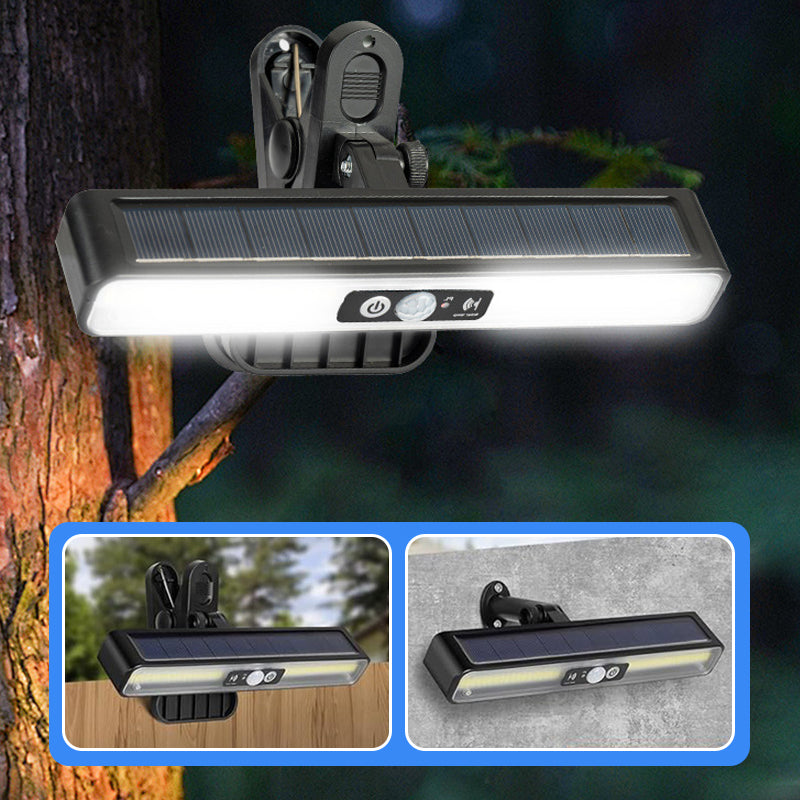 Solar Outdoor Clip Lights with Motion Sensor
