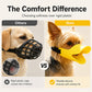 🎉🎉Surprise 56% off！🐕Protect you and your furry friends！😊Cute Duck Bill Silicone Dog Muzzle