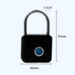 Anti-Theft Smart Fingerprint Padlock