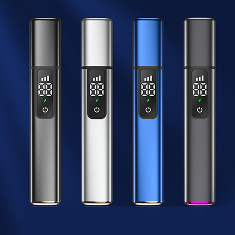 Rechargeable Electric Nose Hair Trimmer with Digital Display