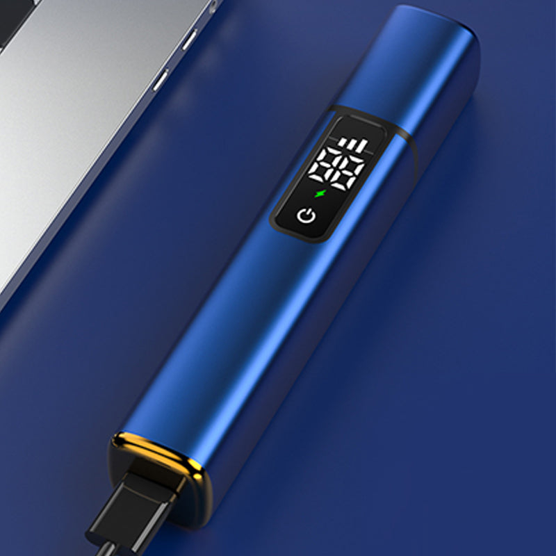 Rechargeable Electric Nose Hair Trimmer with Digital Display