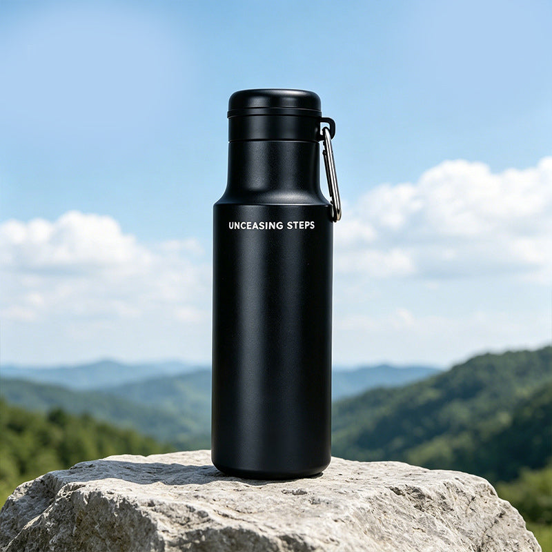 🔥Hot Sale 50% OFF🔥 Sports Insulated Stainless Steel Cup – 24H Cold, Leak-Resistant, Straw Lid 🏃