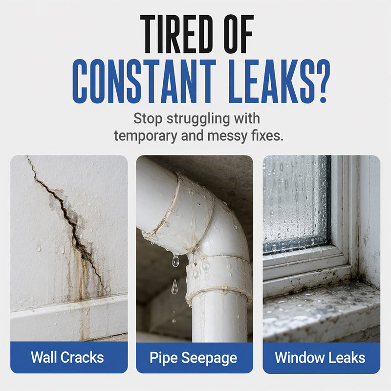 Invisible Waterproof Sealant – Clear, Brush-On, Quick-Dry, for Roof Wall Sink