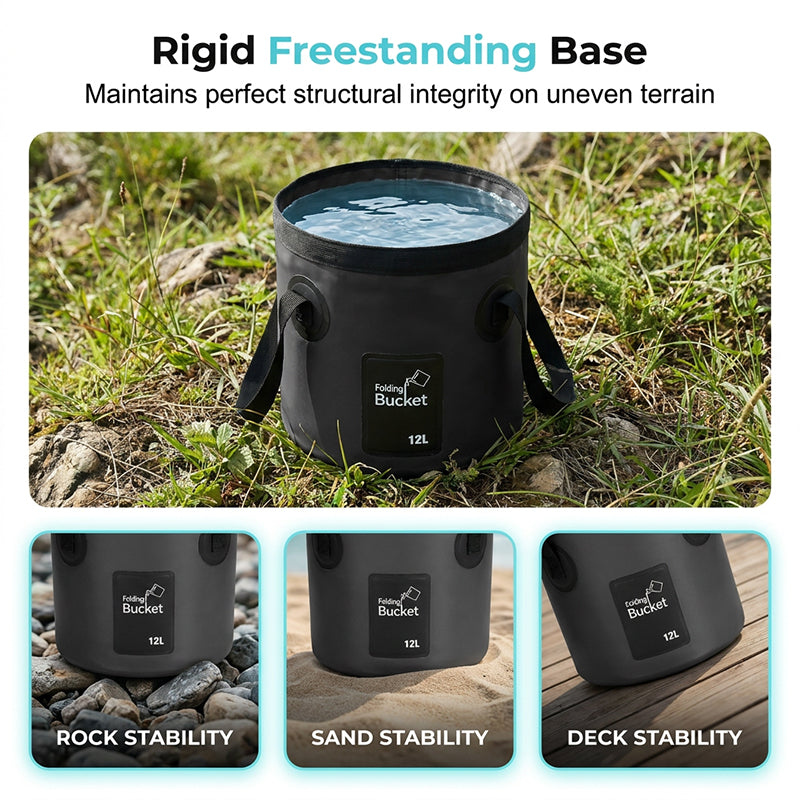 Collapsible Fishing Bucket Portable