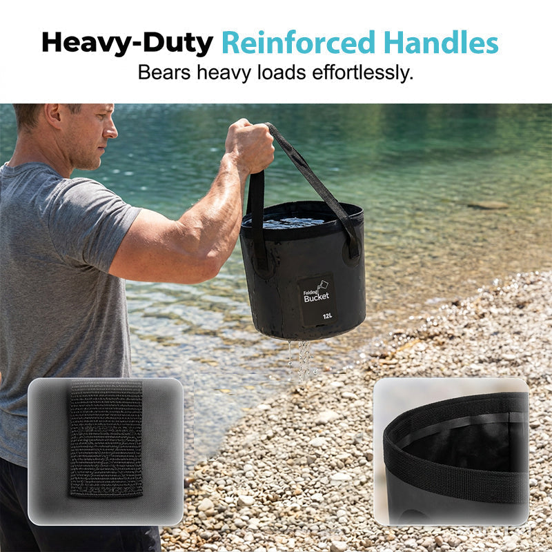 Collapsible Fishing Bucket Portable