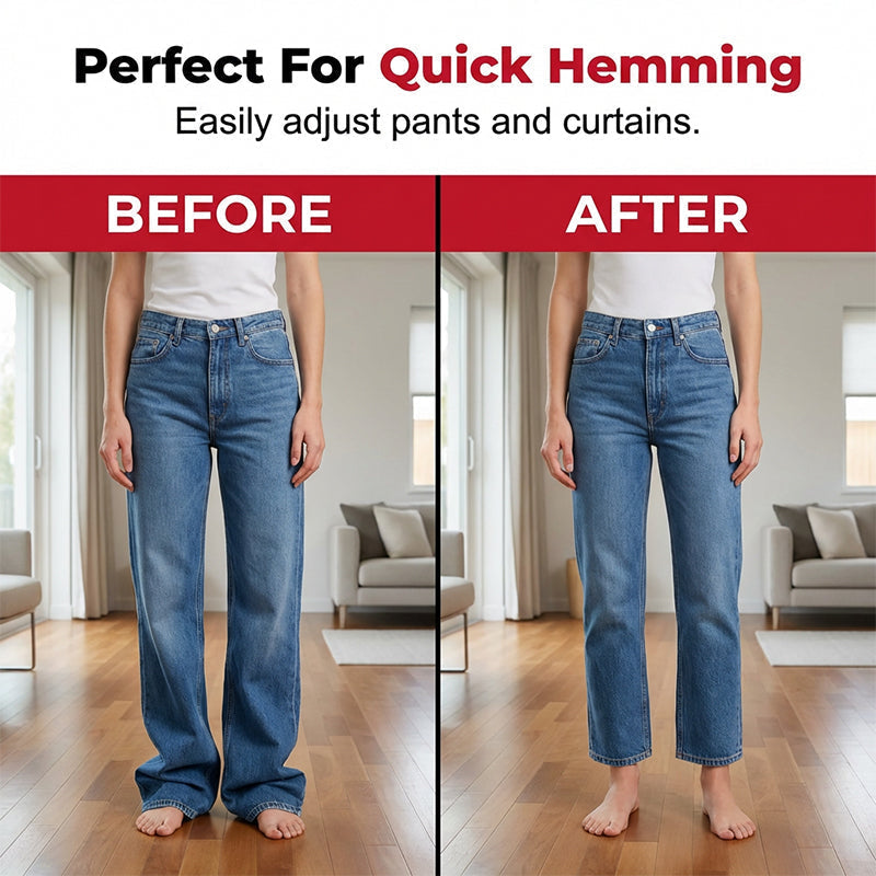 🥳HEETTE SALE 2026🥳💞50.000+ VERKOCHT!👵❤️Iron-On Hemming Tape for Fabric