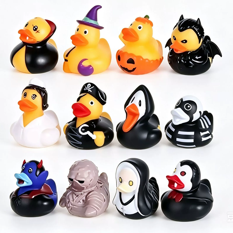 🎉 2026 Sale — Over 24,600 Sold!💞 Halloween Duck Bath Toy for Kids – Playful 🦆