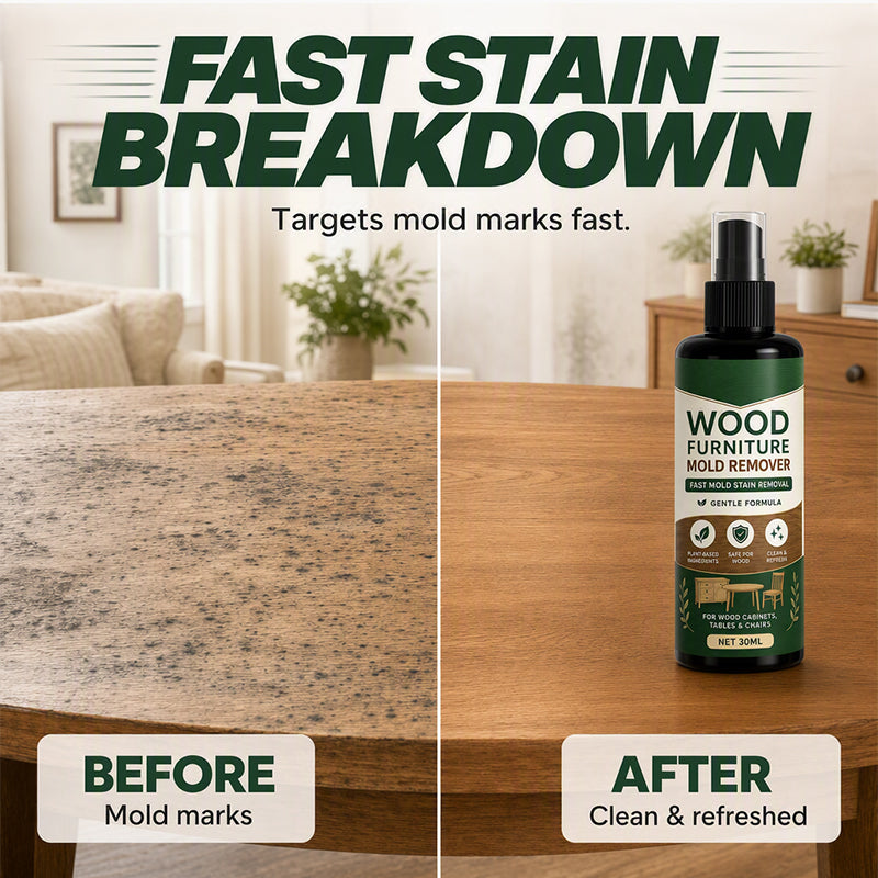 🔥Hot Sale 50% OFF🔥 Multi-Surface Mold Remover Spray – Bleach-Free, for Wood Furniture🪑