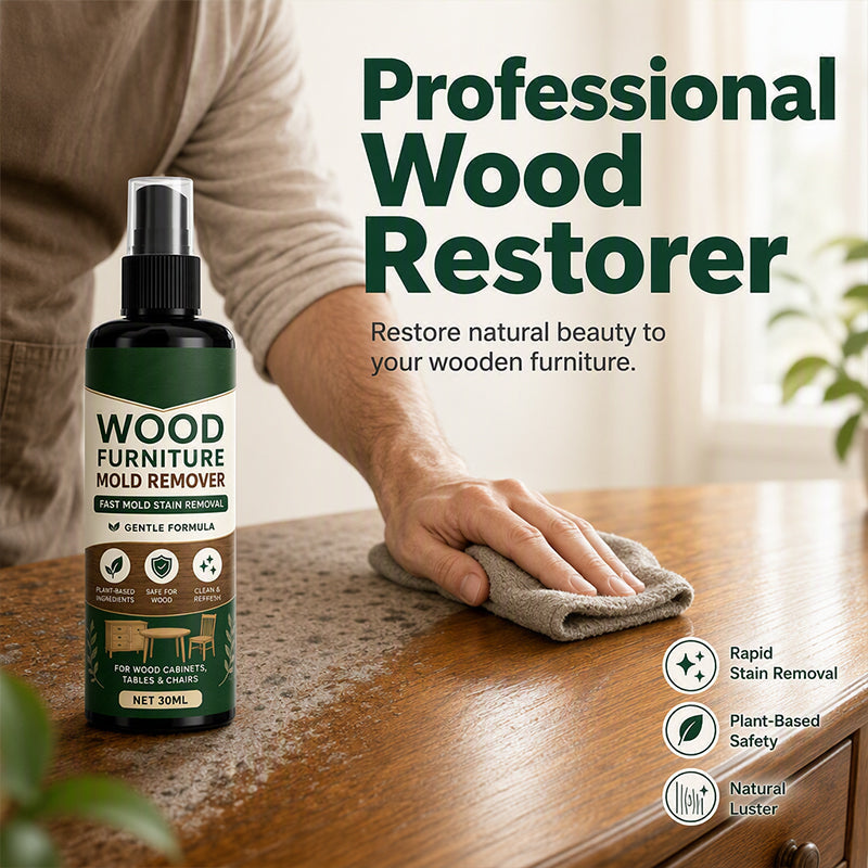 🔥Hot Sale 50% OFF🔥 Multi-Surface Mold Remover Spray – Bleach-Free, for Wood Furniture🪑