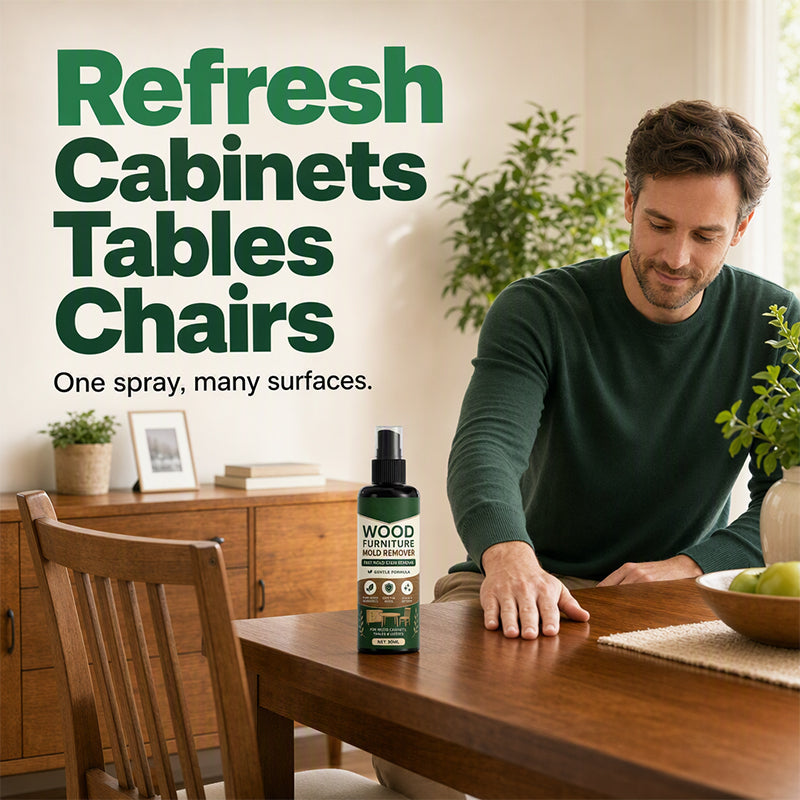 🔥Hot Sale 50% OFF🔥 Multi-Surface Mold Remover Spray – Bleach-Free, for Wood Furniture🪑