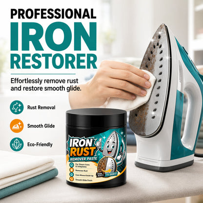 🔥Hot Sale 50% OFF🔥 Iron Soleplate Cleaner Paste – Removes Rust & Scale, Non-Abrasive 🔥