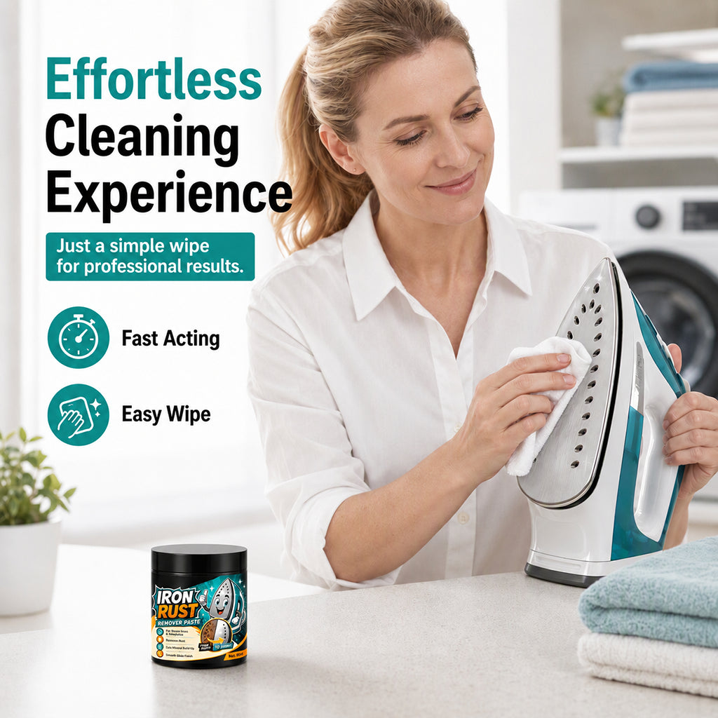🔥Hot Sale 50% OFF🔥 Iron Soleplate Cleaner Paste – Removes Rust & Scale, Non-Abrasive 🔥
