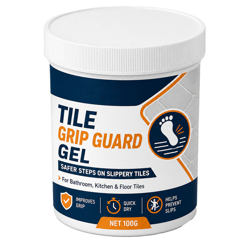 Anti-Slip Tile Grip Gel🥳2026 TOP PICK🥳 Anti-Slip Tile Grip Gel – Reduces Slipperiness on Smooth Tiles, Quick-Dry Formula – Safe for Indoor Floors! 🏠💧