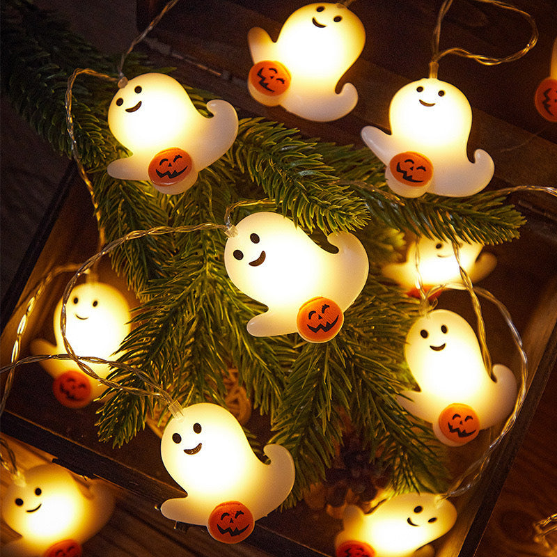 🔥Hot Sale 50% OFF🔥 Halloween String Lights Battery Operated – 2 Modes (Steady & Flash), 10ft 10LED 🎃