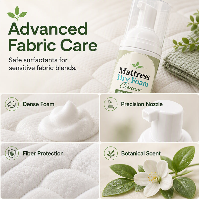🔥Hot Sale 50% OFF🔥 No-Rinse Mattress Dry Foam Cleaner – Helps Remove Stains & Odors, for Mattress & Upholstery 🛏️