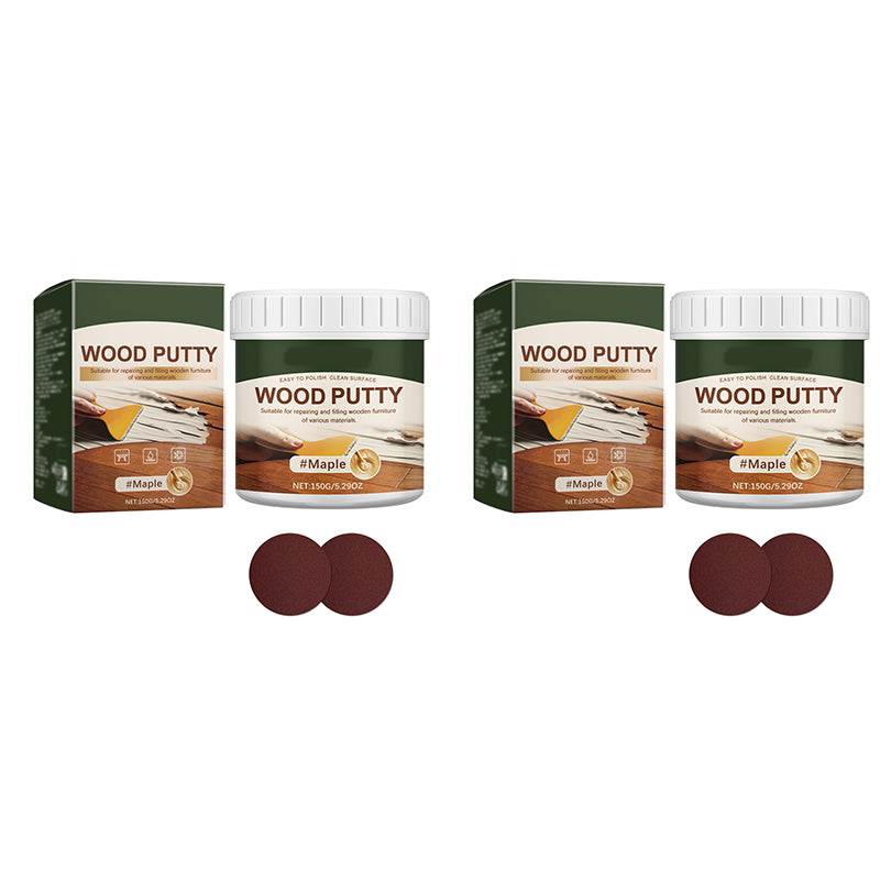 🔥FLASH SALE🔥 Wood Repair Filler Putty – Fills Cracks & Chips, Smooths Surfaces, Blends with Dark Wood – Easy Application!