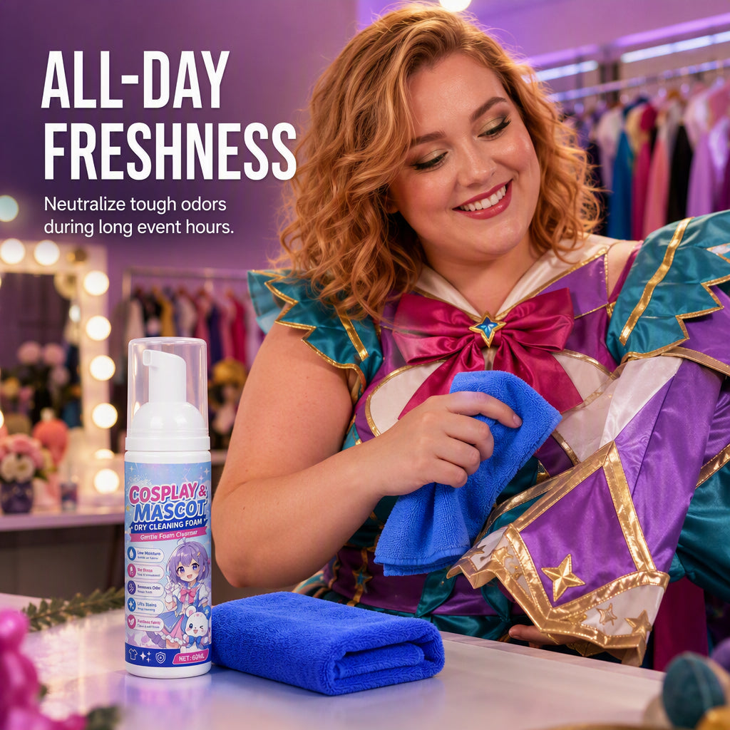 Portable Fabric Cleaner Foam 60ml with Cleaning Towel