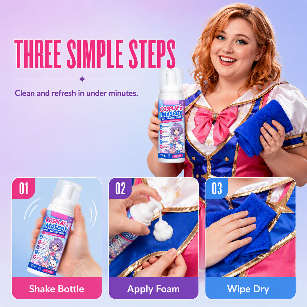 Portable Fabric Cleaner Foam 60ml with Cleaning Towel