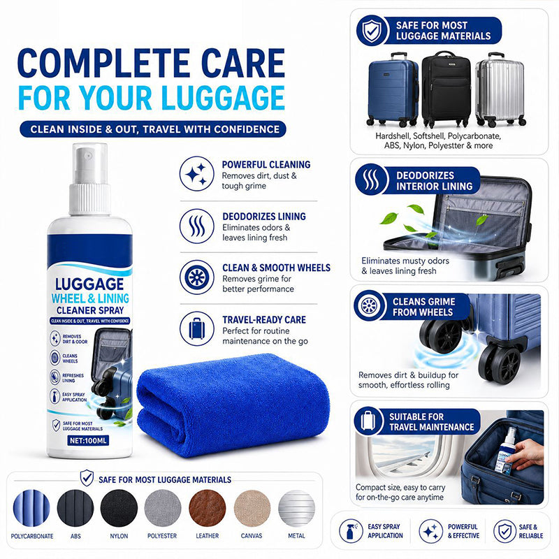 Multi-Surface Luggage Cleaning Spray