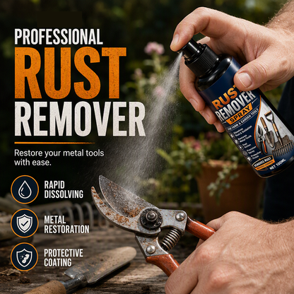🔥Hot Sale 57% OFF🔥 Rust Remover Spray for Metal – Helps Dissolve Rust, 100ml, for Iron & Steel 🔧