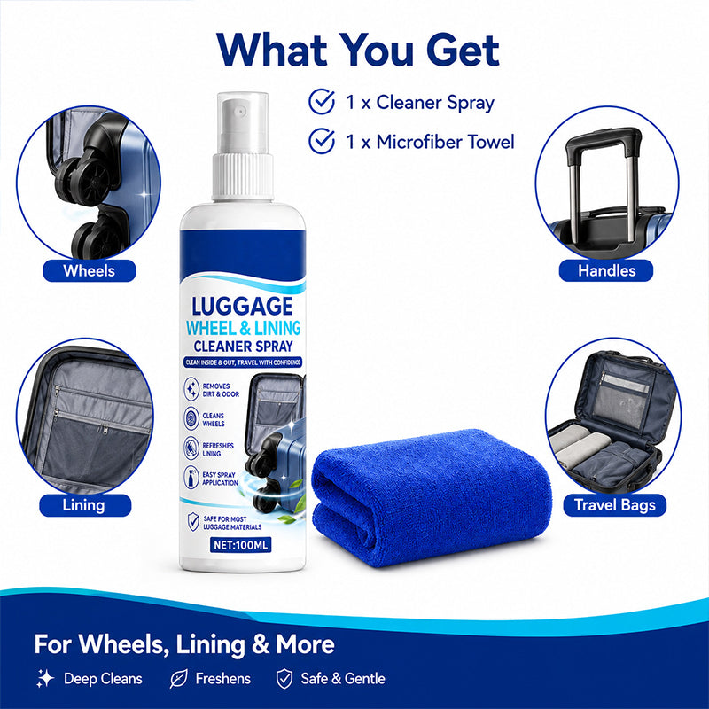 Multi-Surface Luggage Cleaning Spray