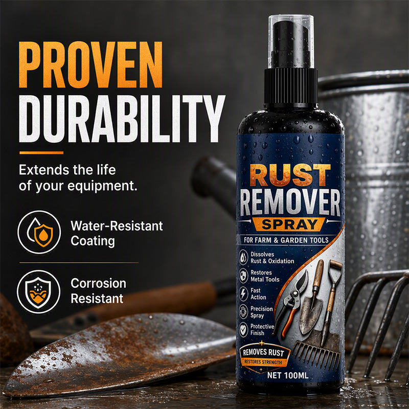 🔥Hot Sale 57% OFF🔥 Rust Remover Spray for Metal – Helps Dissolve Rust, 100ml, for Iron & Steel 🔧