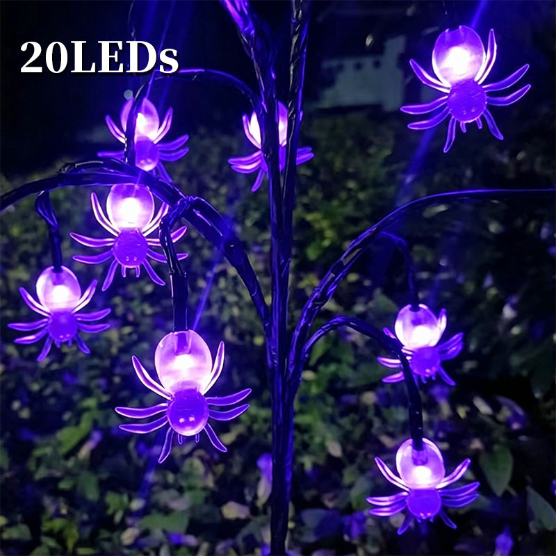 🥳2026 HOT SALE🥳💞50K+ SOLD!🎃🦇 50% OFF!👻Waterproof Halloween Pumpkin Solar Branch Lights