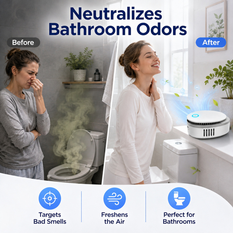 Portable Household Ozone Air Purifier Eliminator